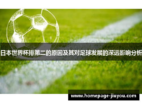 日本世界杯排第二的原因及其对足球发展的深远影响分析