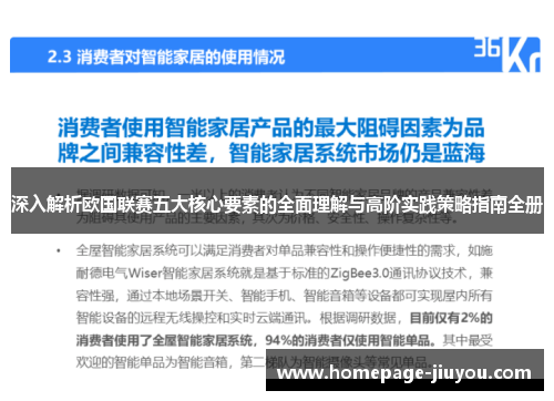 深入解析欧国联赛五大核心要素的全面理解与高阶实践策略指南全册